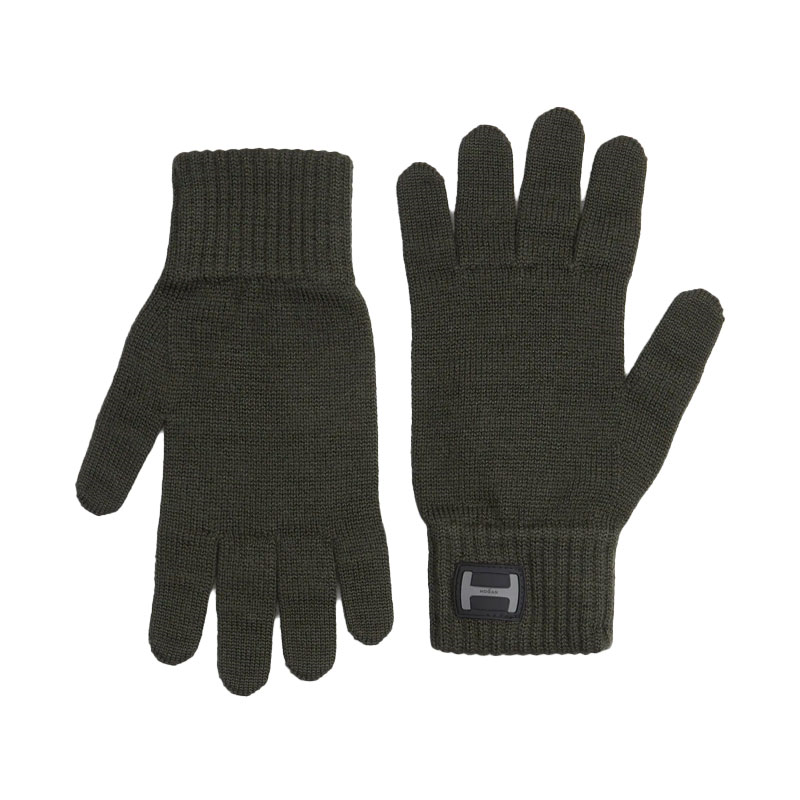 hogan gants et bonnets gants Matières: Laine -Couleurs: Ver