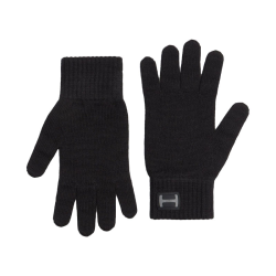hogan gants et bonnets gants Matières: Laine -Couleurs: Noi