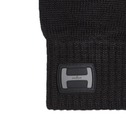 hogan gants et bonnets gants Matières: Laine -Couleurs: Noi