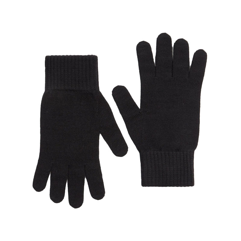 hogan gants et bonnets gants Matières: Laine -Couleurs: Noi