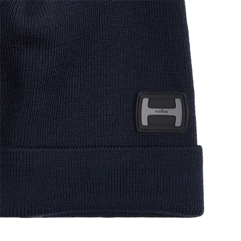 hogan gants et bonnets bonnet Matières: Laine -Couleurs: Ble