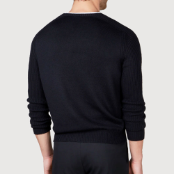 hogan pulls & gilets Pull 1432300 Matières: Laine -Couleurs: Noi
