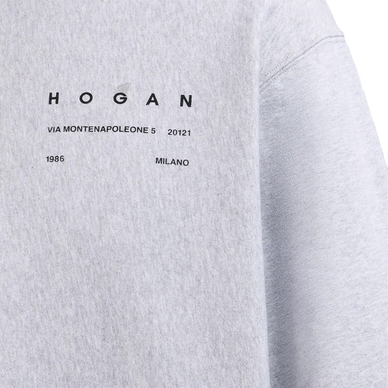 hogan pulls & gilets Sweat-shirt Matières: Coton -Couleurs: Gri hogan pulls & gilets Sweat-shirt Matières: Coton -Couleurs: Gri