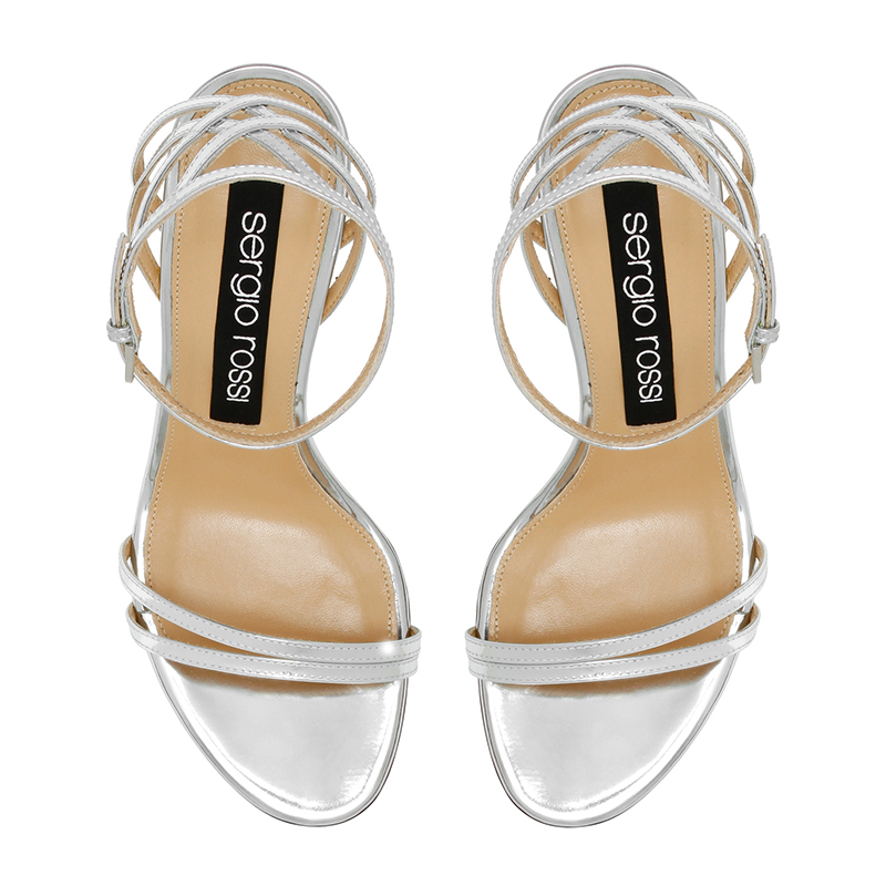 sergio rossi sandales Sandales Godiva à talon 90 mm Semelles: Cuir ... sergio rossi sandales Sandales Godiva à talon 90 mm Semelles: Cuir ...