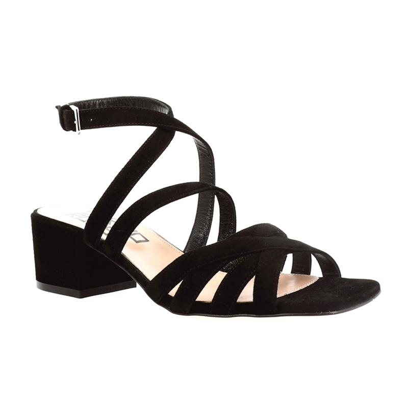 sergio rossi sandales Sandales Bride Talons: 3 à 5 cm -Matières: Nu...