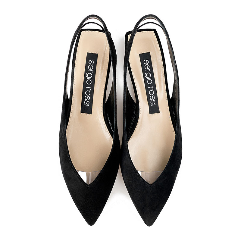 sergio rossi ballerines Ballerines Slingback Semelles: Cuir -Talons...