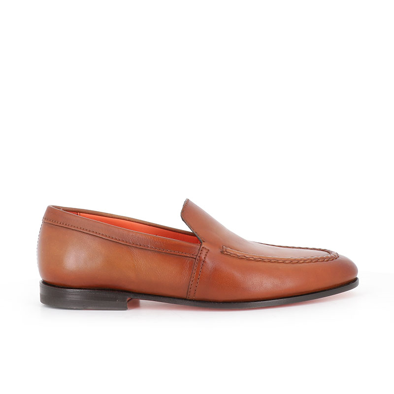 santoni mocassins et slippers Mocassins Carlosi Semelles: Cuir -Mat...