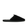 GZ H PANTOFOLA - VELOURS - NOIR 