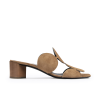 PHF MULE BULLES - SUEDE - CAMEL