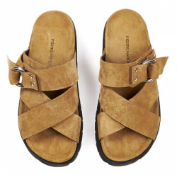 pierre hardy sandales Mules Cross Rider Détails : Mules -Semelles: ...