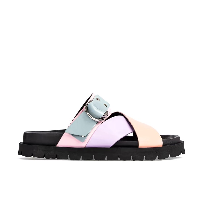 pierre hardy sandales Mules Cross Rider Détails : Cloutées -Détails...