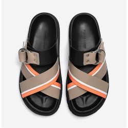 pierre hardy sandales Mules Cross Rider Détails : Mules -Semelles: ...