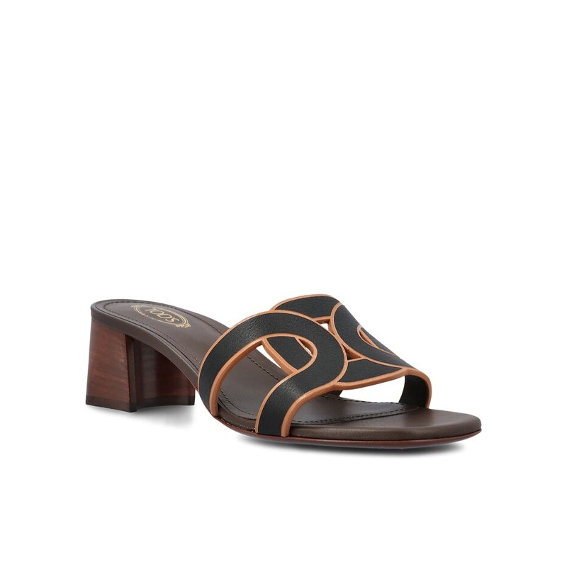 tod's sandales Mules Catena Détails : Mules -Semelles: Cuir -Talons...