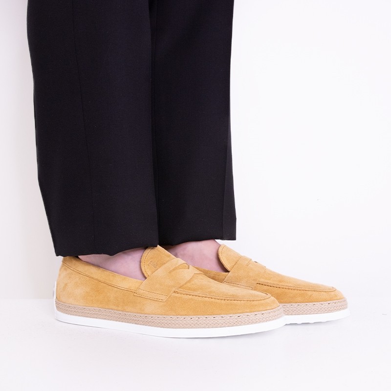 tod's mocassins et slip-on Mocassins Cord barette Détails : Liège /...