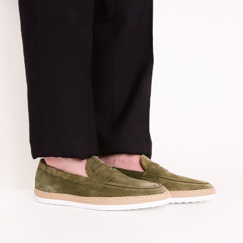 tod's mocassins et slip-on Mocassins Cord barette Détails : Liège /...