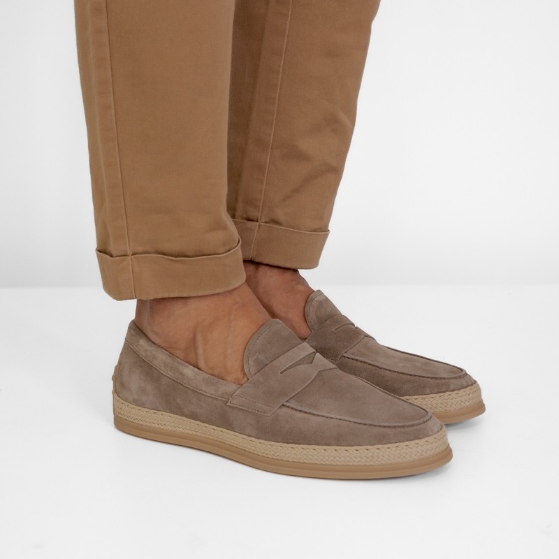tod's mocassins et slip-on Mocassins Cord barette Détails : Liège /...