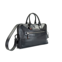 santoni sacoches Sacoche Détails : Zip -Matières: Cuir -Couleurs: Noi