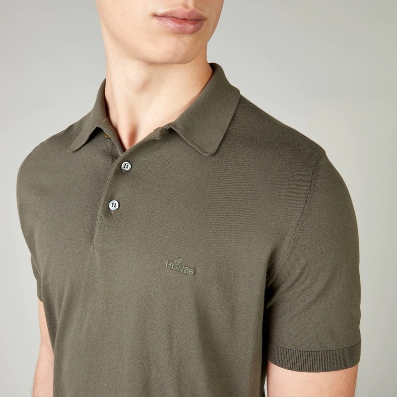 hogan polos polo mc Matières: Coton -Couleurs: Ver
