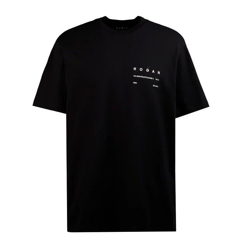 hogan t-shirts T-shirt MC Matières: Coton -Couleurs: Noi