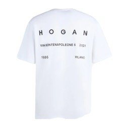 hogan t-shirts T-shirt MC Matières: Coton -Couleurs: Blan