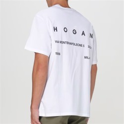 hogan t-shirts T-shirt MC Matières: Coton -Couleurs: Blan