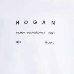 hogan t-shirts T-shirt MC Matières: Coton -Couleurs: Blan