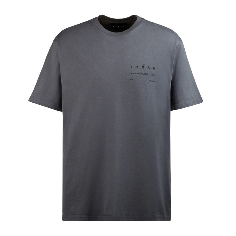 hogan t-shirts T-shirt MC Matières: Coton -Couleurs: Gri
