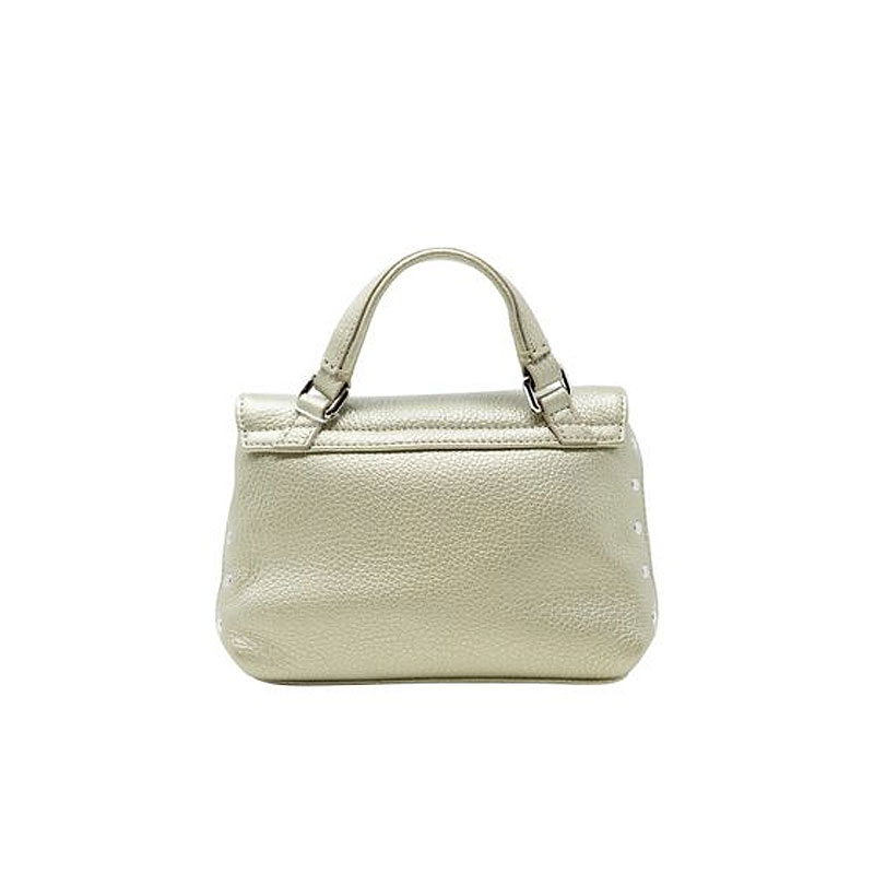 zanellato sacs nano Postina Baby Matières: Cuir -Couleurs: Or & Argen