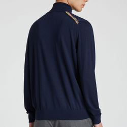 paul smith pulls & gilets Col roule 072 Détails : Motifs -Matières:...