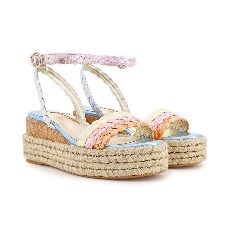 sophia webster sandales Sandales Ines 3cm Détails : Liège / Corde -... sophia webster sandales Sandales Ines 3cm Détails : Liège / Corde -...