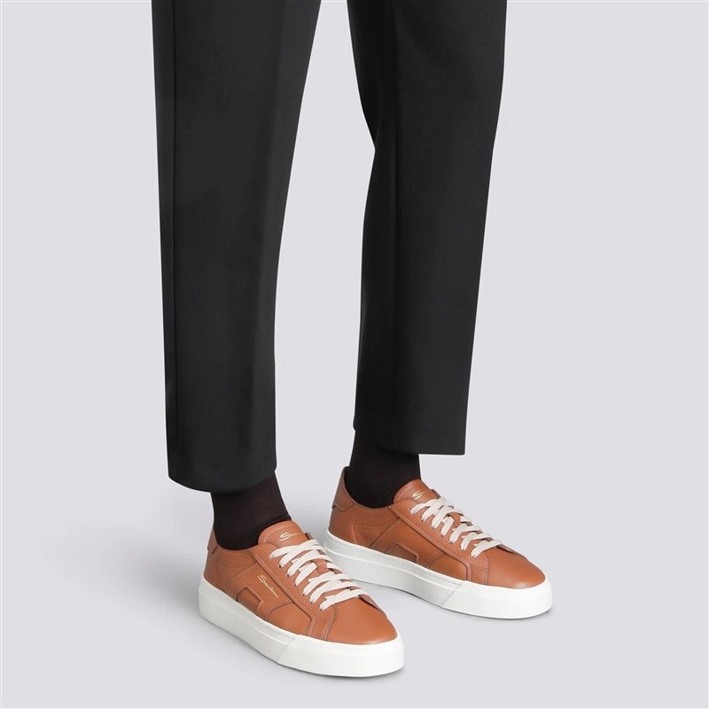 santoni sneakers Sneakers Double Détails : Basses -Détails : Oversi... santoni sneakers Sneakers Double Détails : Basses -Détails : Oversi...
