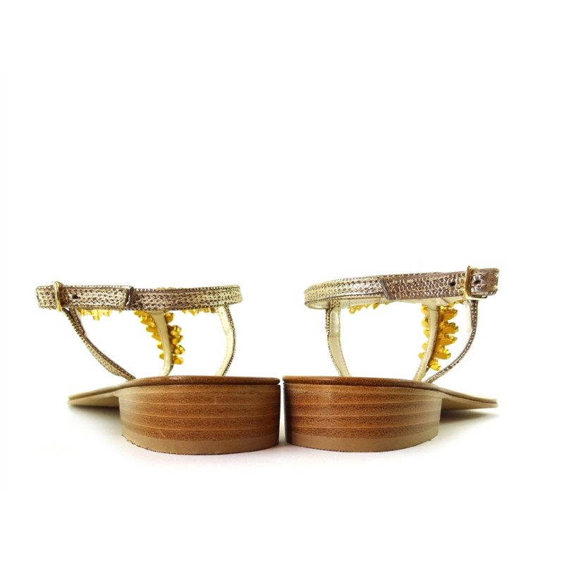 emanuela caruso sandales Sandales P65B T2 Détails : Bijoux -Semelle... emanuela caruso sandales Sandales P65B T2 Détails : Bijoux -Semelle...