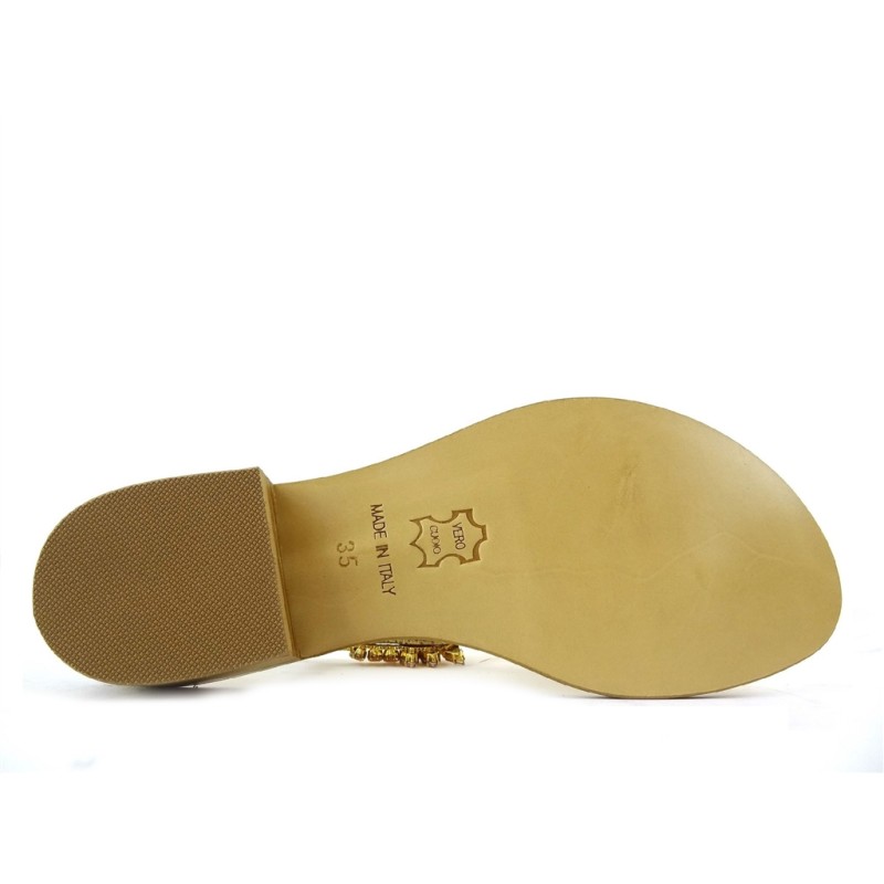 emanuela caruso sandales Sandales P65B T2 Détails : Bijoux -Semelle... emanuela caruso sandales Sandales P65B T2 Détails : Bijoux -Semelle...