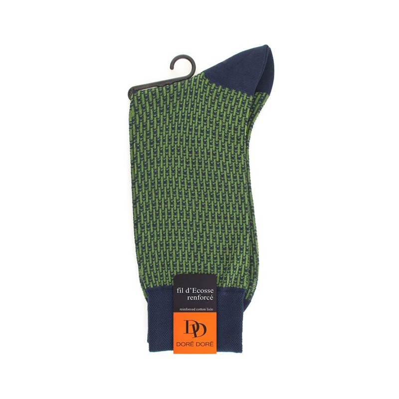 doré doré chaussettes Chaussettes à motifs Chevron Détails : Motifs...