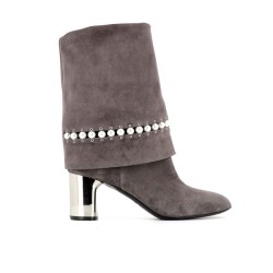 casadei bottes et cuissardes Bottes Perles Détails : Bijoux -Détail...