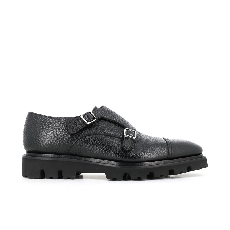santoni chaussures à boucles levante boucle cdo Semelles: Gomme -Se...