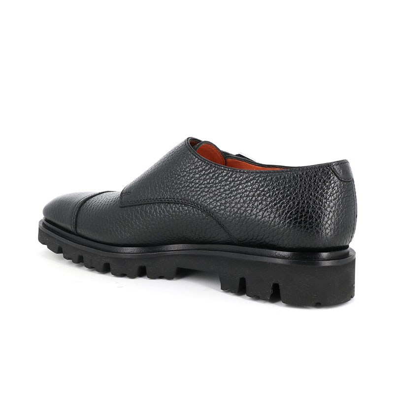 santoni chaussures à boucles levante boucle cdo Semelles: Gomme -Se...