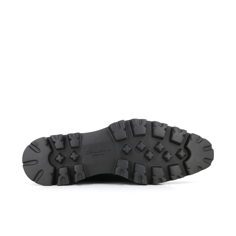 santoni chaussures à boucles levante boucle cdo Semelles: Gomme -Se...