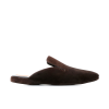 S1H SLIPPERS - NUBUCK - MARRON