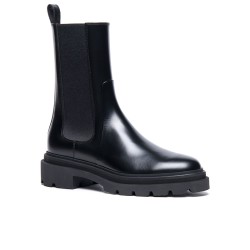 santoni boots & bottines Boots Erin chelsea Détails : Élastique -Dé...