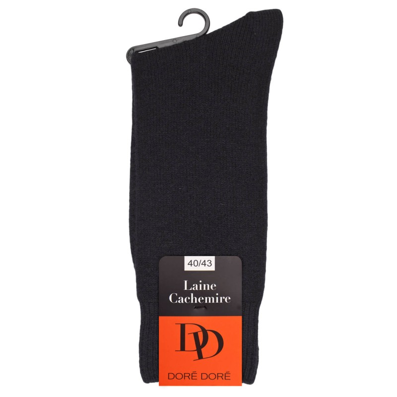 doré doré chaussettes dd cachemire Matières: Laine -Couleurs: Noi