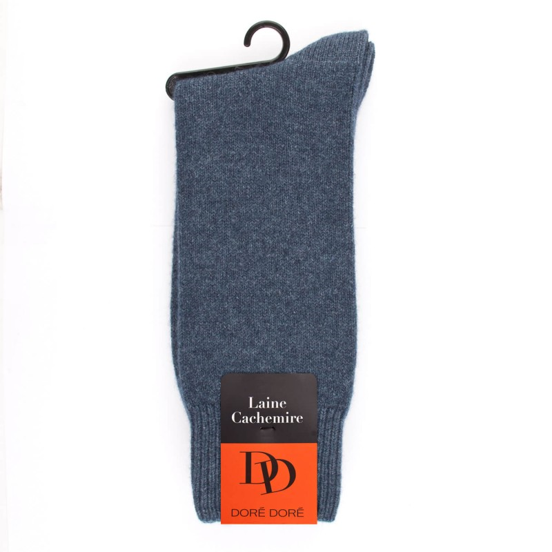 doré doré chaussettes dd cachemire Matières: Laine -Couleurs: Ble
