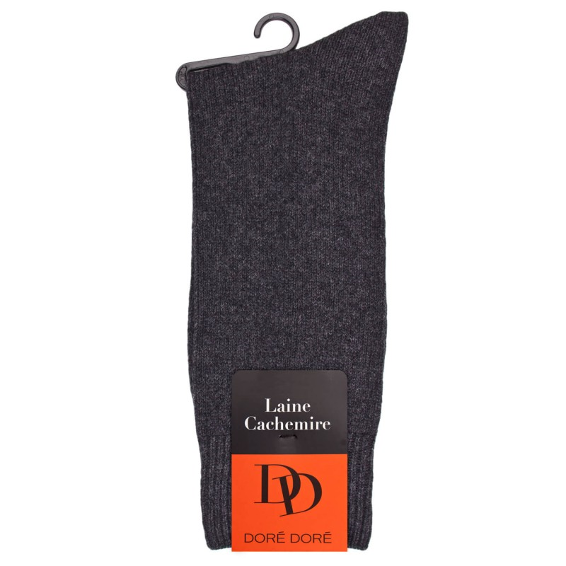 doré doré chaussettes dd cachemire Matières: Laine -Couleurs: Gri