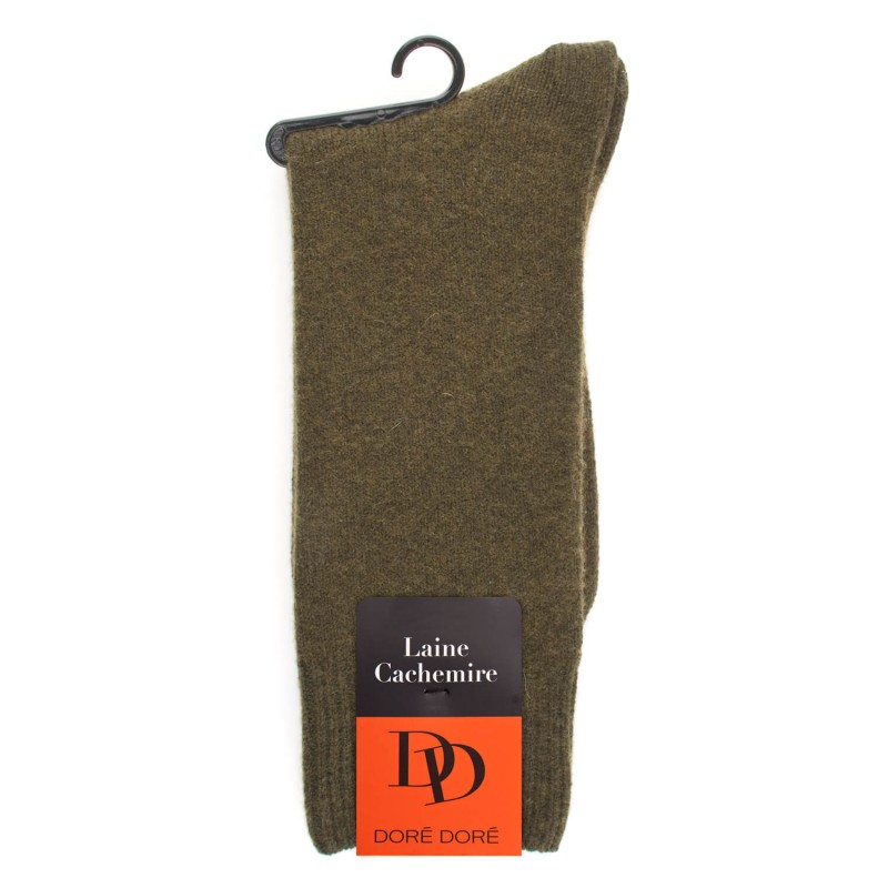 doré doré chaussettes dd cachemire Matières: Laine -Couleurs: Ver