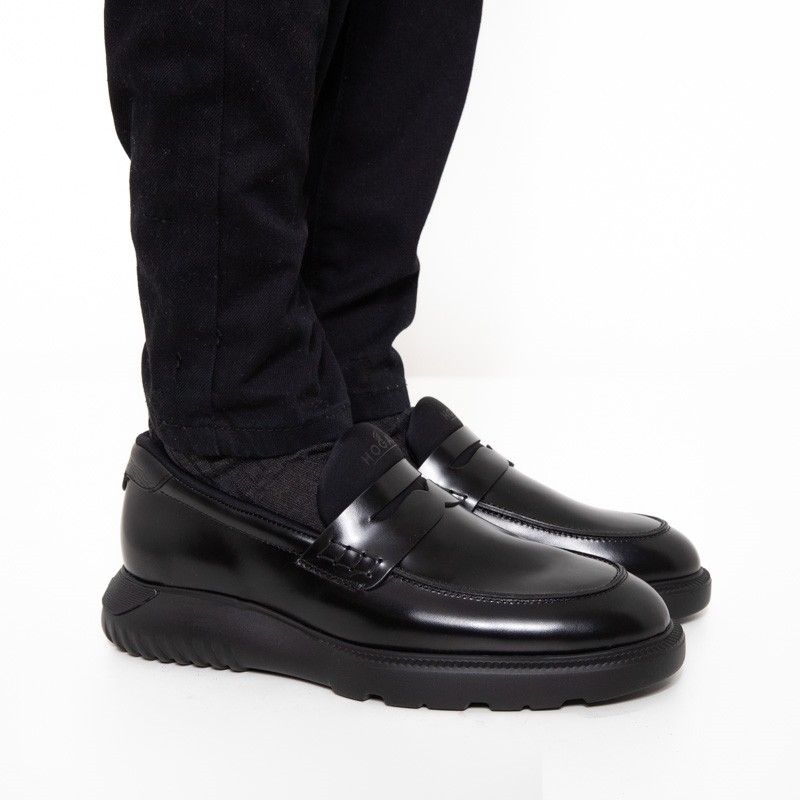 hogan mocassins et slip-on Mocassins h600 Semelles: Gomme -Semelles...