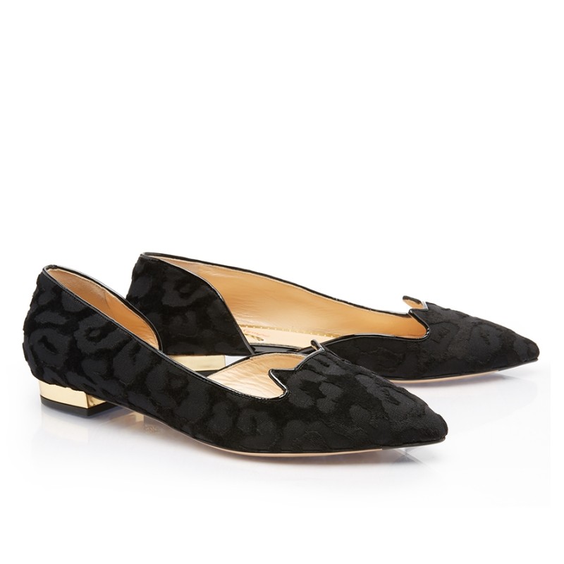 charlotte olympia mocassins et slip-on Slippers Détails : Motifs -D... charlotte olympia mocassins et slip-on Slippers Détails : Motifs -D...