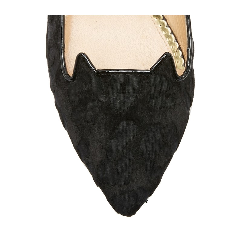 charlotte olympia mocassins et slip-on Slippers Détails : Motifs -D... charlotte olympia mocassins et slip-on Slippers Détails : Motifs -D...