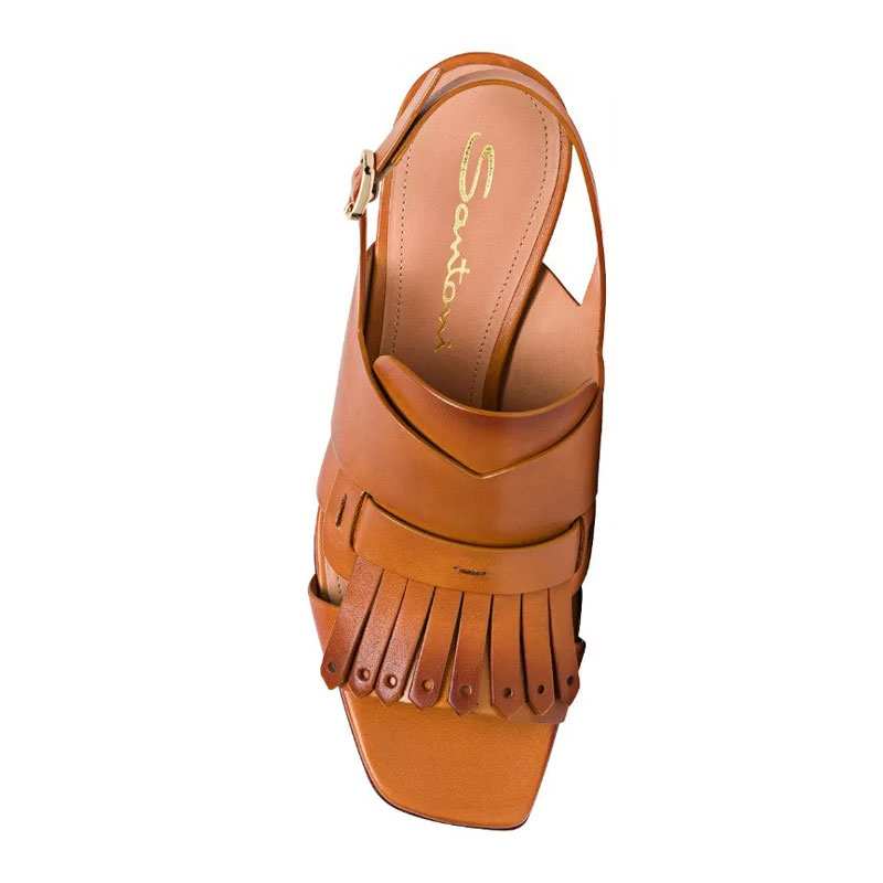 santoni sandales Sandales Paloma Frange 5 Détails : Franges -Semell... santoni sandales Sandales Paloma Frange 5 Détails : Franges -Semell...