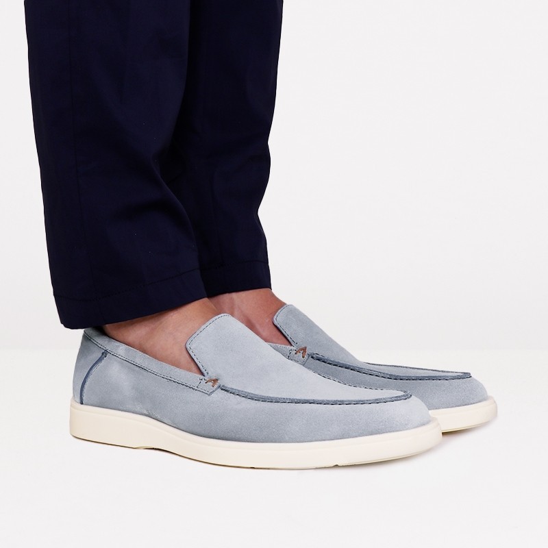 santoni mocassins et slip-on Mocassins Detroit lisse Semelles: Gomm...