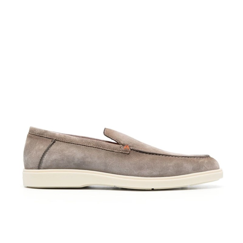 santoni mocassins et slip-on Mocassins Detroit lisse Semelles: Gomm...
